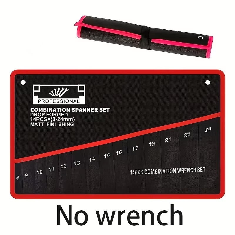 Workshop Tools Organizing - 14포켓 양두 렌치 공구 보관 가방.