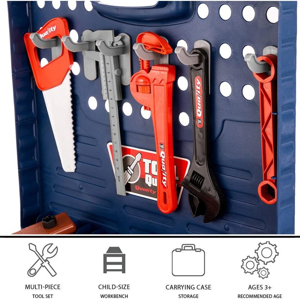 어린이 장난감 공구 작업대, 실제같은 공구와 전동 드릴 - Tools Workshop For Kids 리뷰 및 가격
