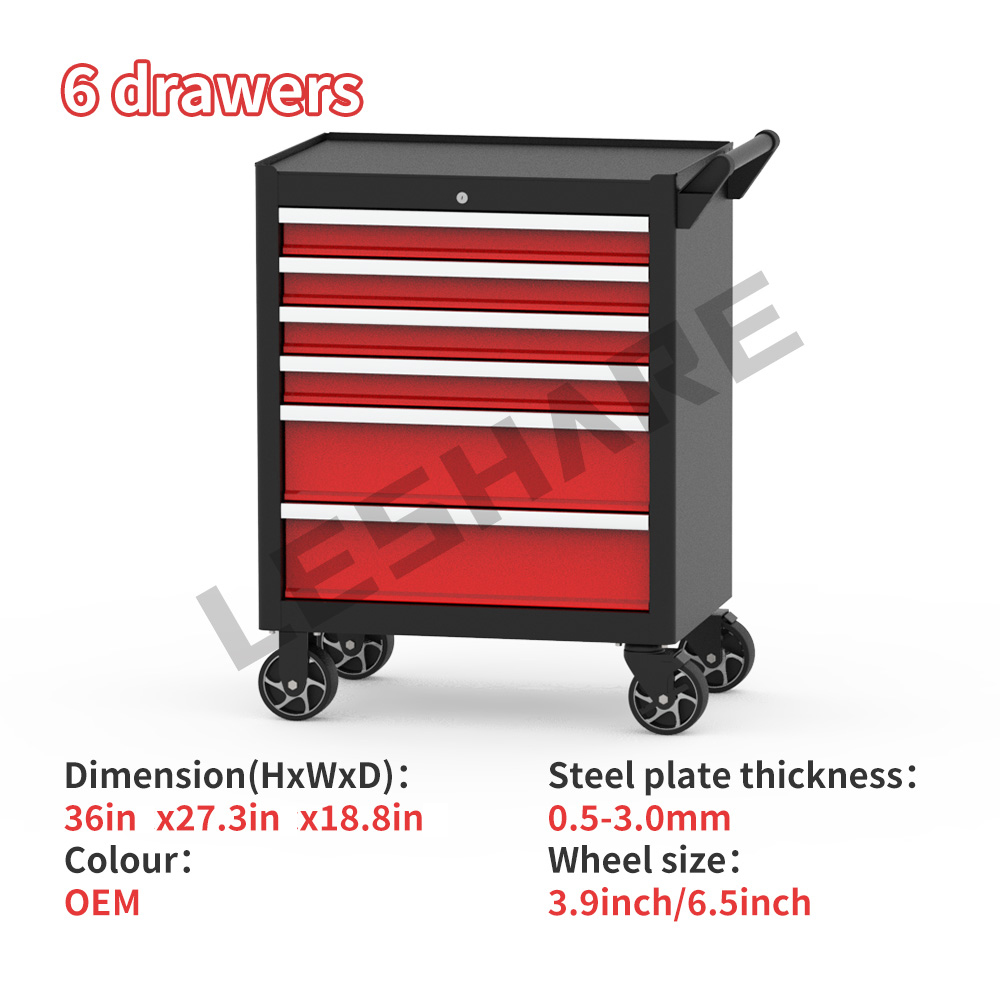 중국 OEM 도매 4단 서랍형 롤링 트롤리 작업장 금속 - Tools Trolley For Workshop 리뷰 및 가격