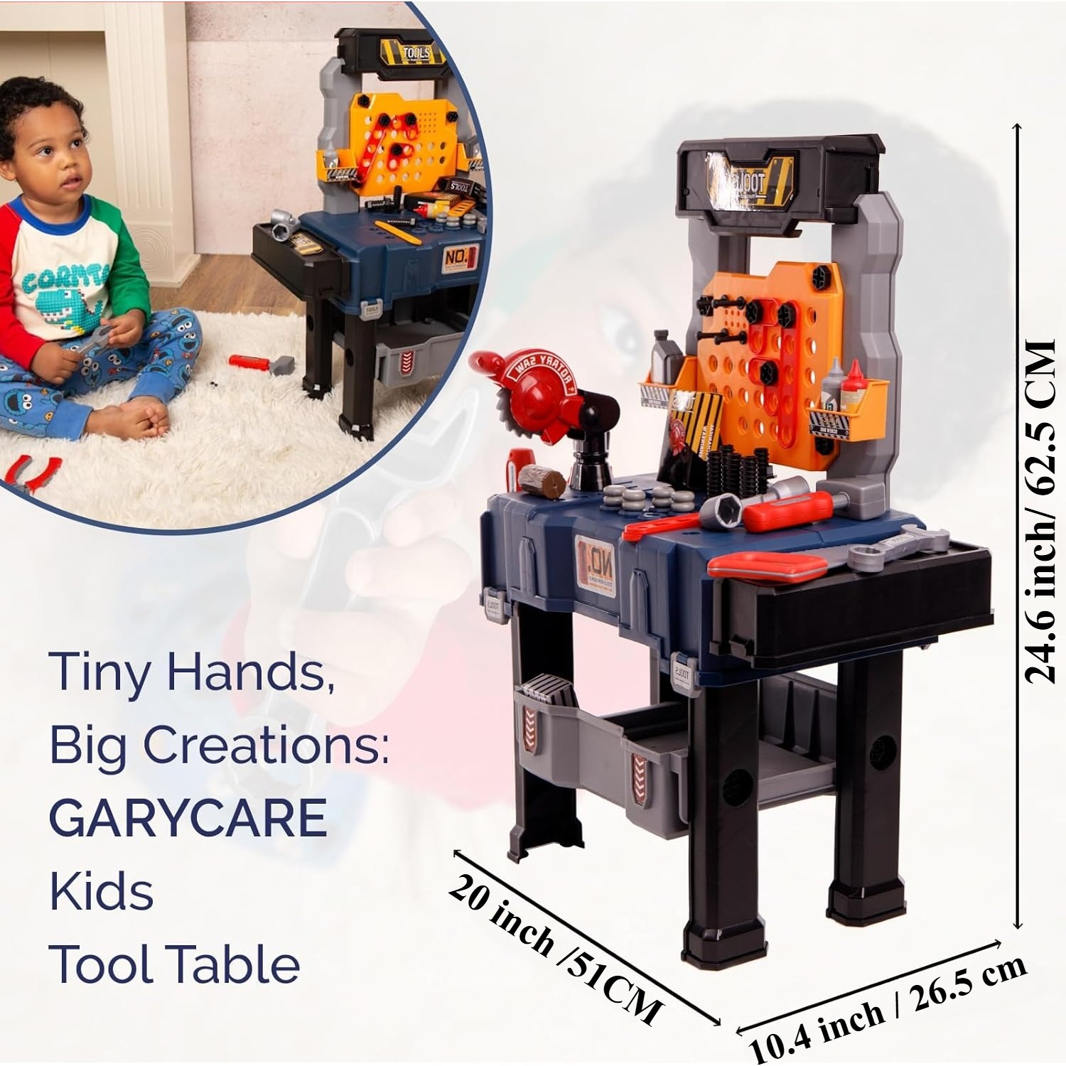 65PCS 어린이 도구 벤치 세트 유아를위한 놀이 건설 - Tools Workshop For Kids 리뷰 및 가격