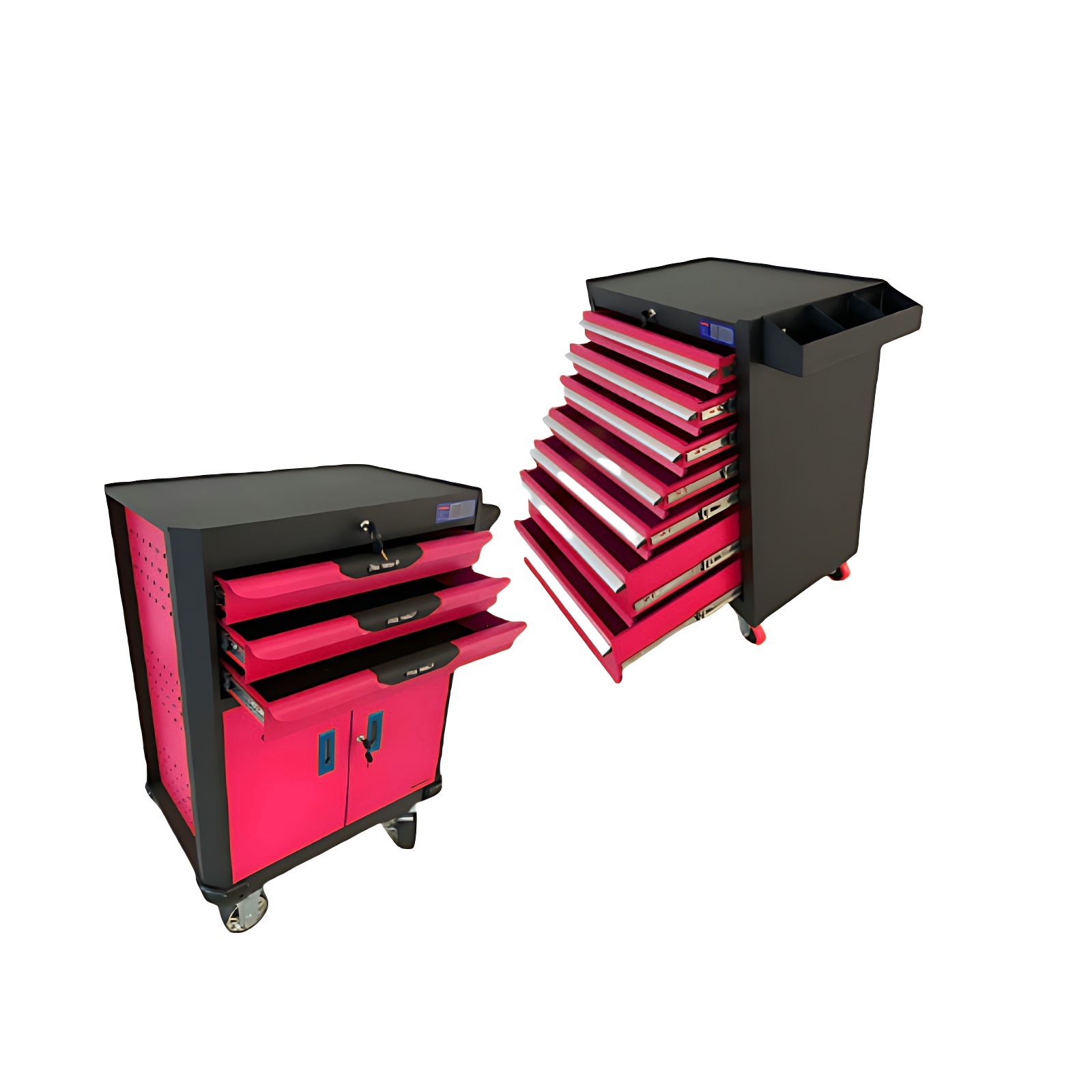 손 도구 세트가 포함된 카트형 7단 서랍 정비공 작업장 - Tools Trolley For Workshop 리뷰 및 가격