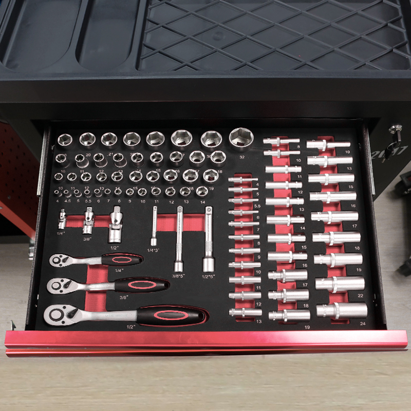 7단 서랍 공구 트롤리, 273개 EVA 폼 공구 세트 - Tools Trolley For Workshop 리뷰 및 가격
