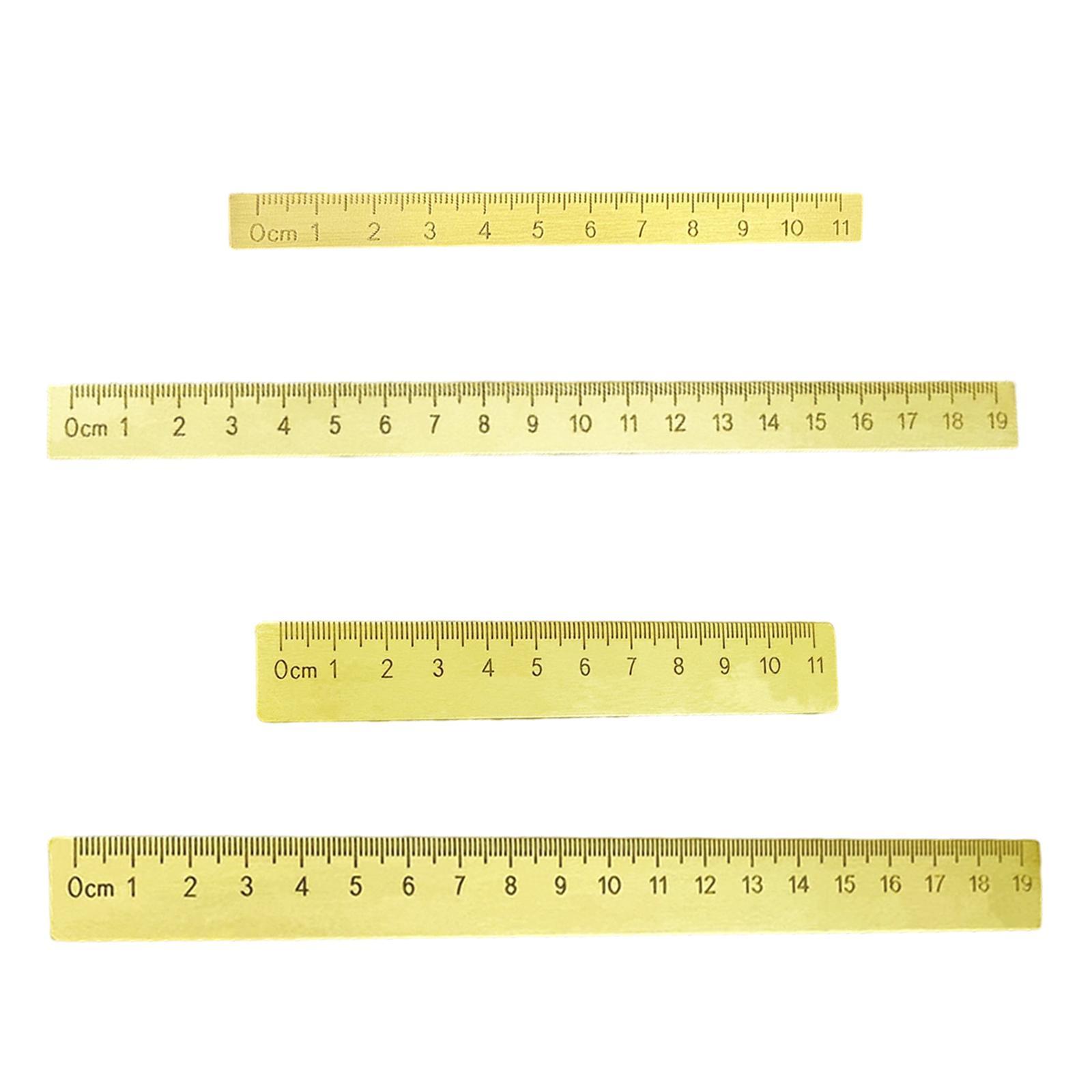 황동 자 겸용 문진 장식용 실용적이고 아름다운 휴대용  - Workshop Tools Drawing 리뷰 및 가격