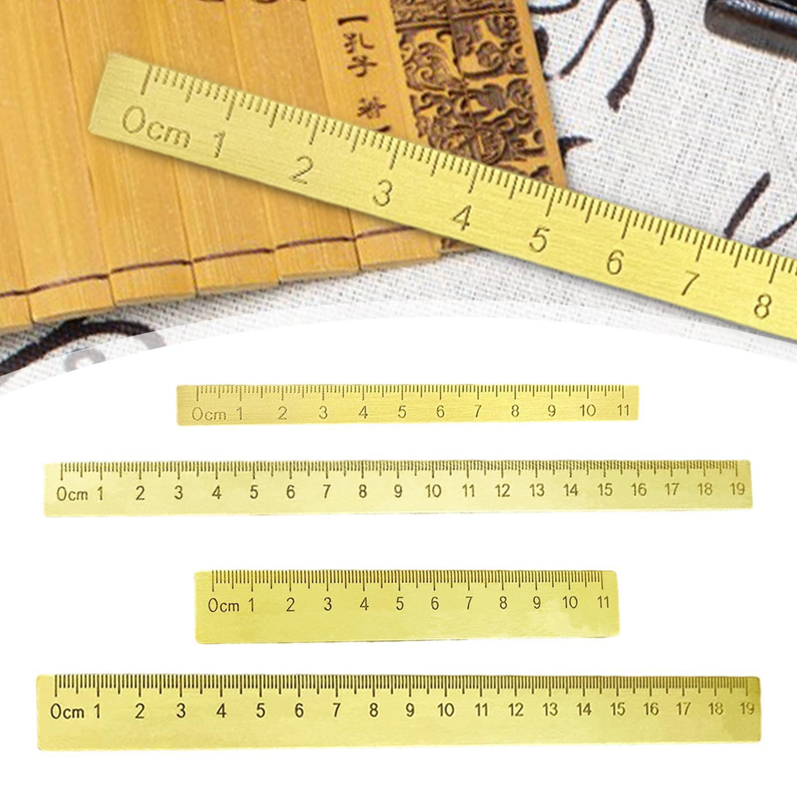 황동 자 겸용 문진 장식용 실용적이고 아름다운 휴대용  - Workshop Tools Drawing 리뷰 및 가격