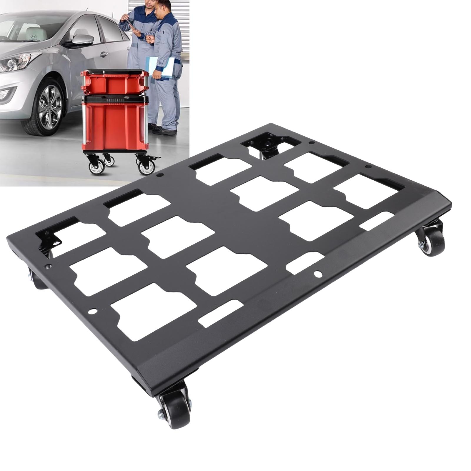 견고한 200파운드 하중 지지 능력을 갖춘 두꺼운 금속 - Tools Trolley For Workshop 리뷰 및 가격