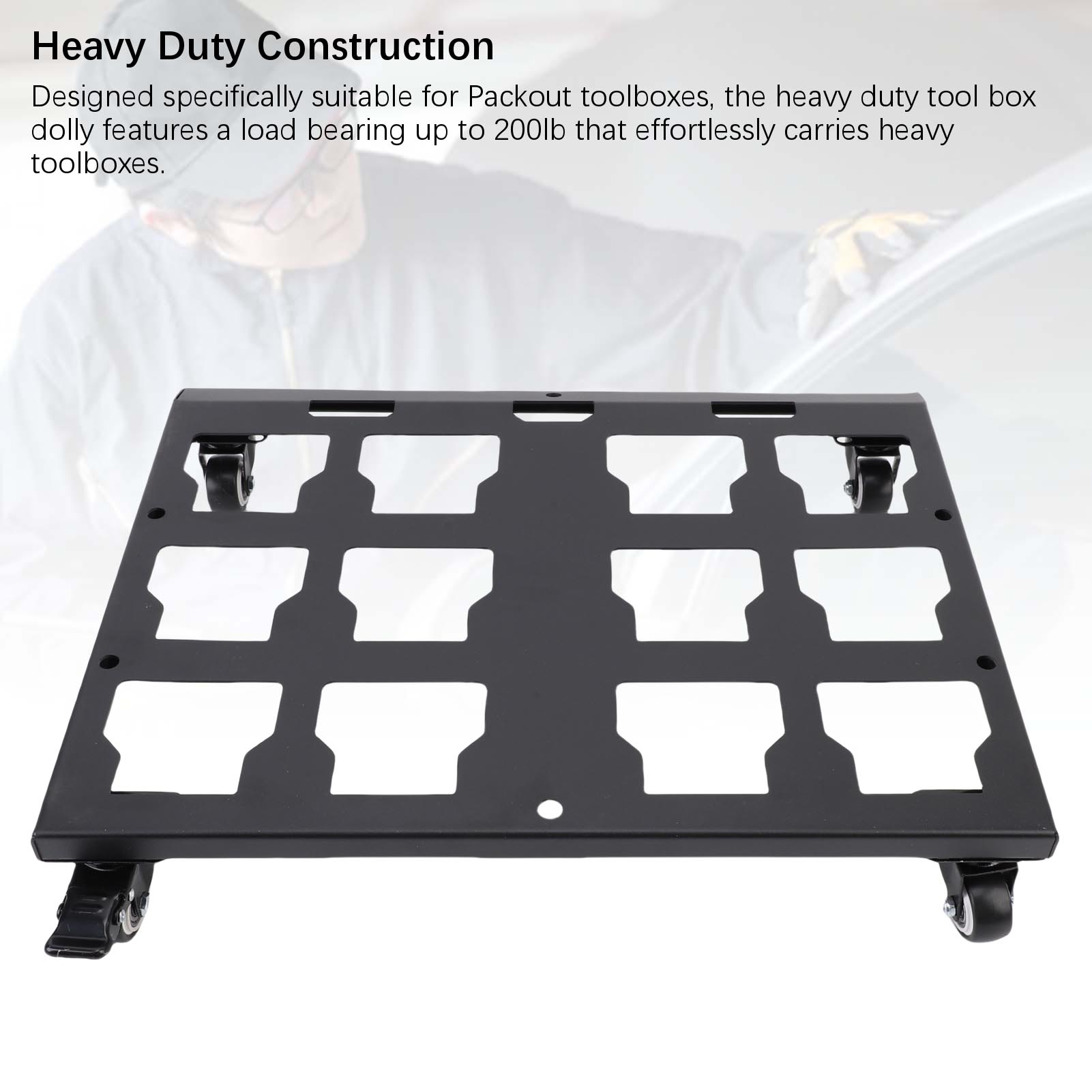 견고한 200파운드 하중 지지 능력을 갖춘 두꺼운 금속 - Tools Trolley For Workshop 리뷰 및 가격