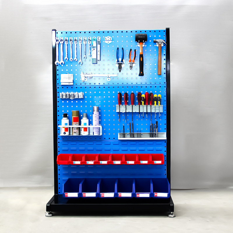 양면 공구 보관 선반, 나사 정리대, 벽걸이형 페그보드 - Workshop Tools Rack 리뷰 및 가격
