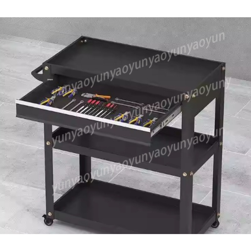 헤비듀티 3단 롤링 카트 다기능 유틸리티 카트 작업장  - Tools Trolley For Workshop 리뷰 및 가격