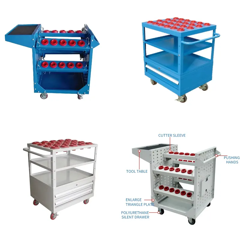 내구성 있는 작업장 CNC 공구 홀더 보관 트롤리 카트 - Tools Trolley For Workshop 리뷰 및 가격
