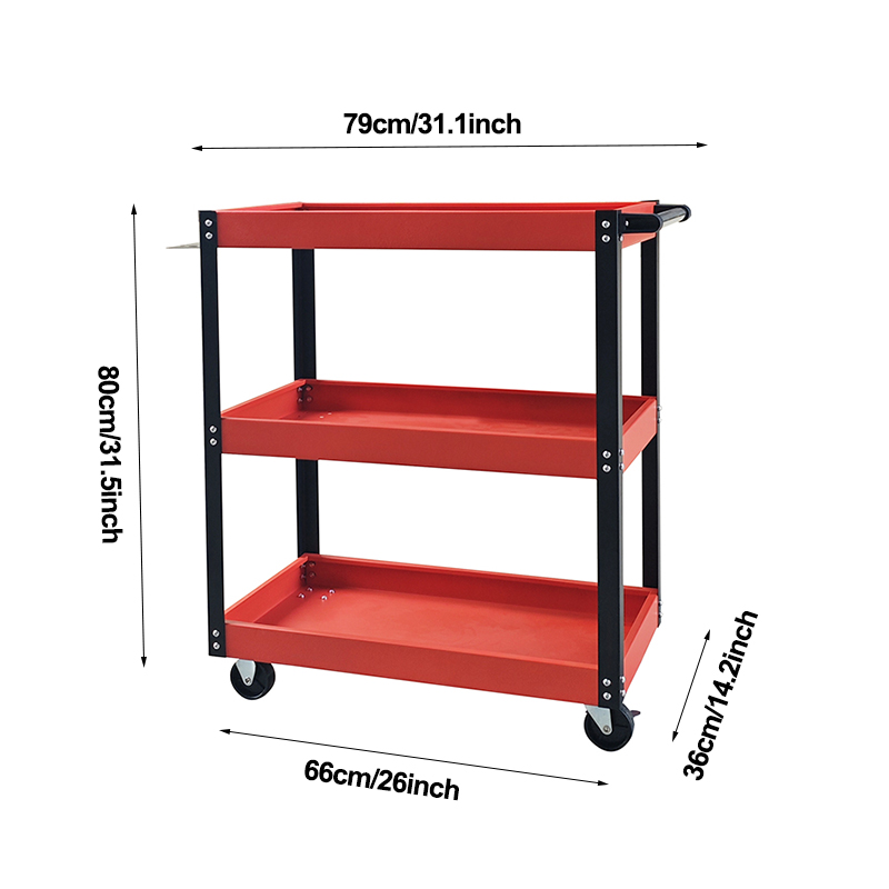 LEADLOONG 자동차 수리 벤치 3단 롤링 도구 카 - Tools Trolley For Workshop 리뷰 및 가격