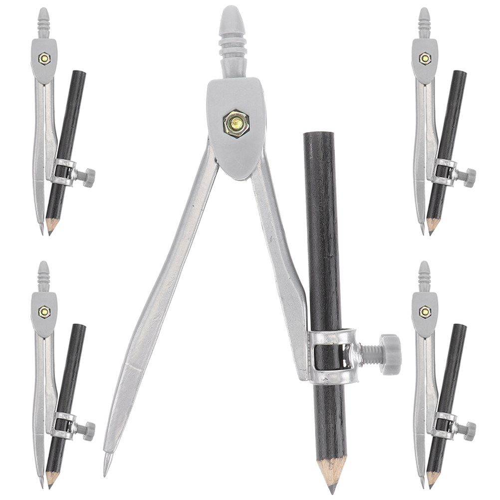 원을 그리는 데 사용되는 5개의 컴퍼스 세트, 휴대하기 - Workshop Tools Drawing 리뷰 및 가격