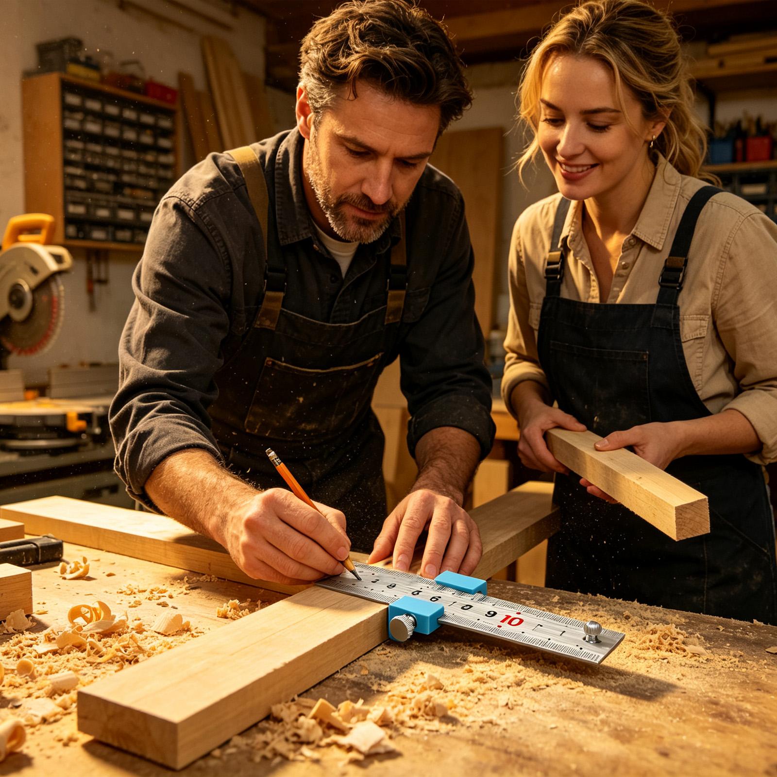 목공 도구 목공 자 측정용 스크라이빙 포지셔닝 블록 목 - Tools For Woodworking Workshop 리뷰 및 가격