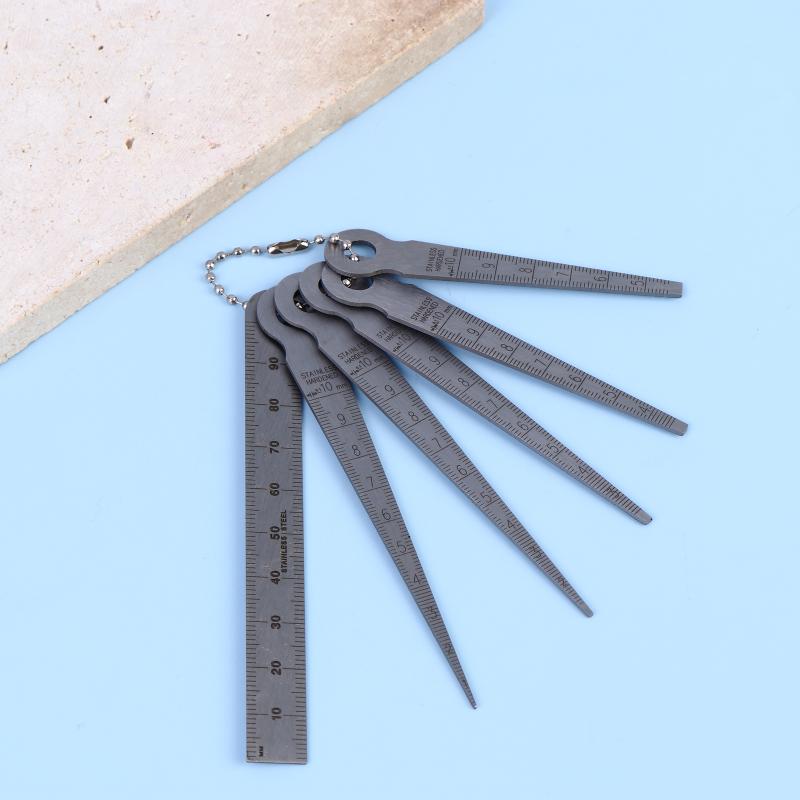 강철 테이퍼형 틈새 측정기 6개 세트, 정밀 측정 도구 - Tools Use In Workshop 리뷰 및 가격