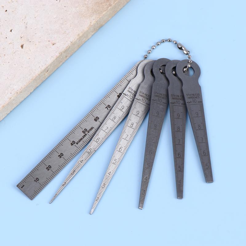 강철 테이퍼형 틈새 측정기 6개 세트, 정밀 측정 도구 - Tools Use In Workshop 리뷰 및 가격